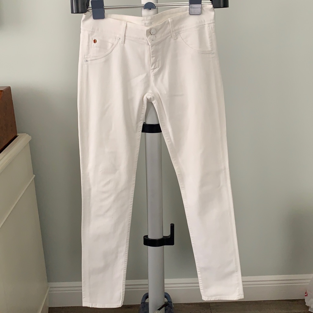 Hudson Brand White Jeans